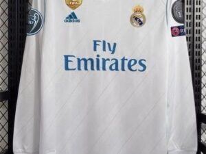 Real Madrid 17/18 Local (Manga Larga) (Authentic 1.1)
