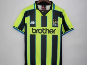 ¡¡ PROMOCION !!  Manchester City Visitante  98/99 talla disponible L
